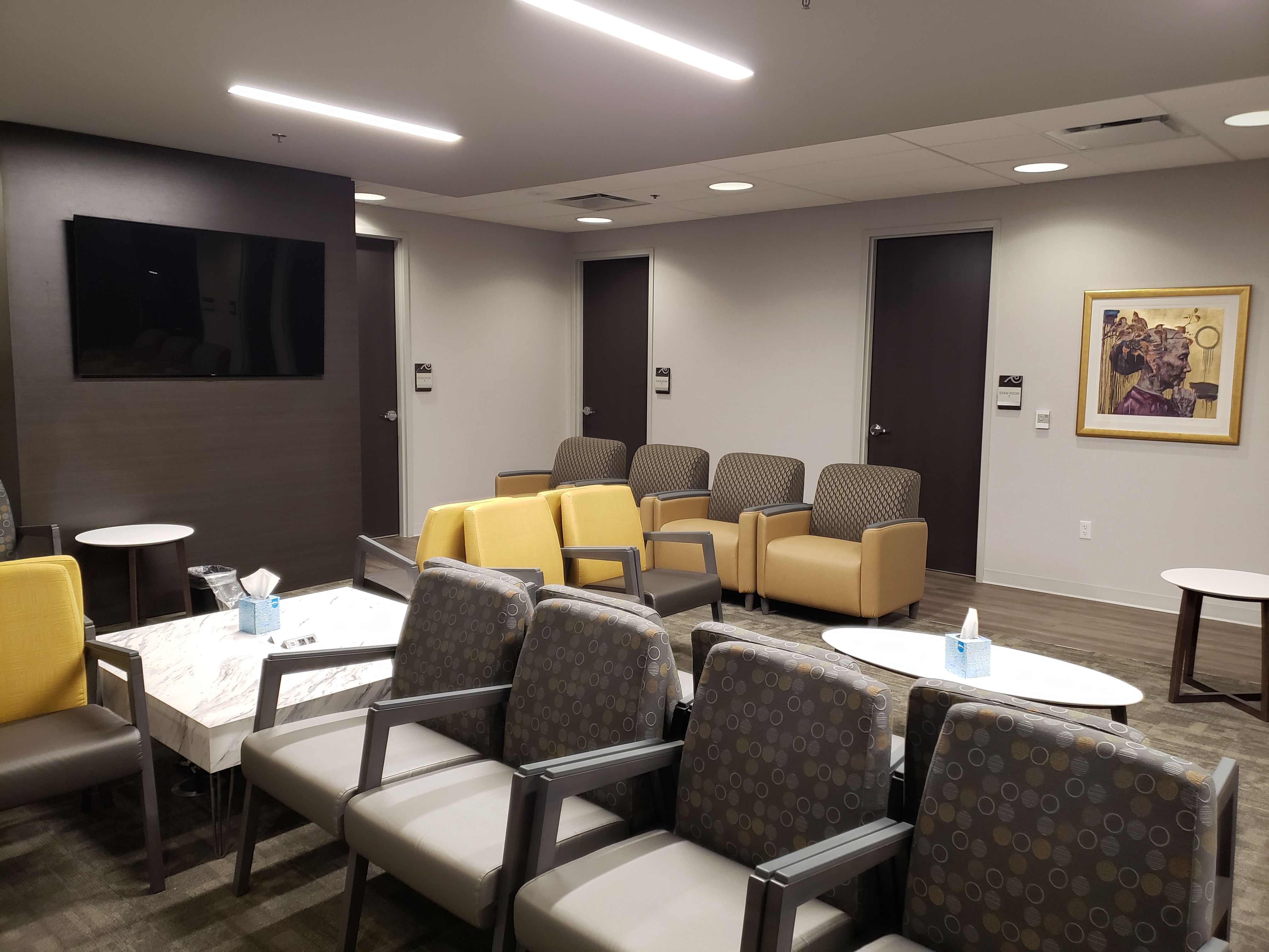 our office lobby
