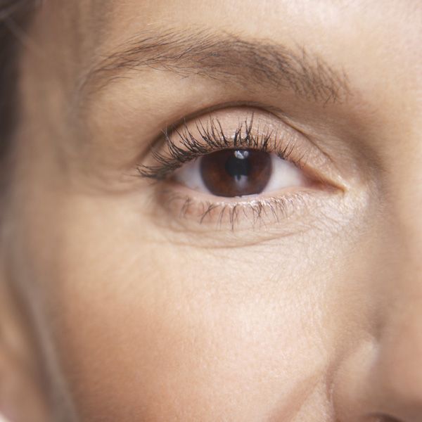 Close up of woman's eye