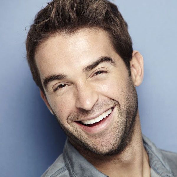 Male with bright, balanced smile