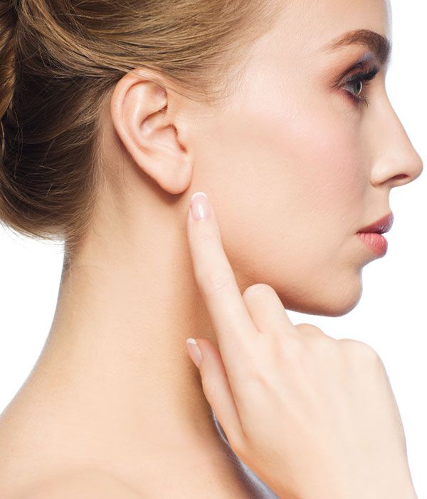 Ear surgery patient