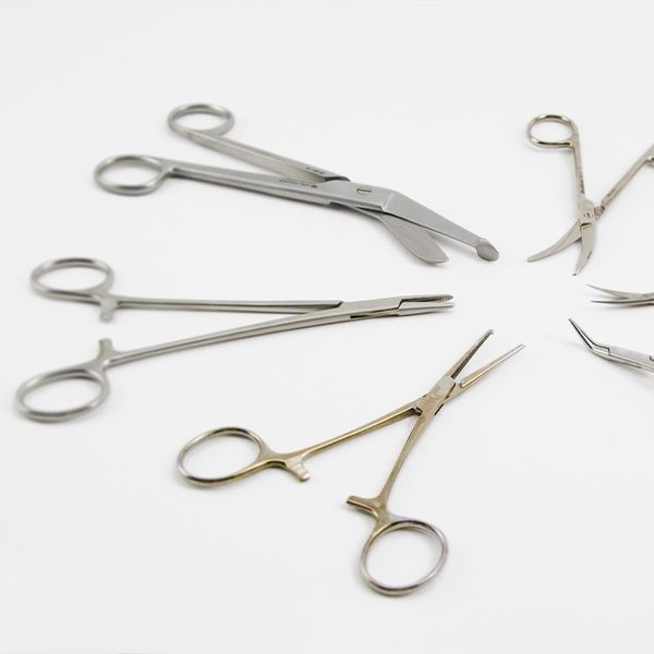 Circle of suture scissors