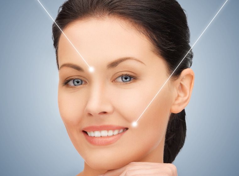 image of woman with injectable fillers