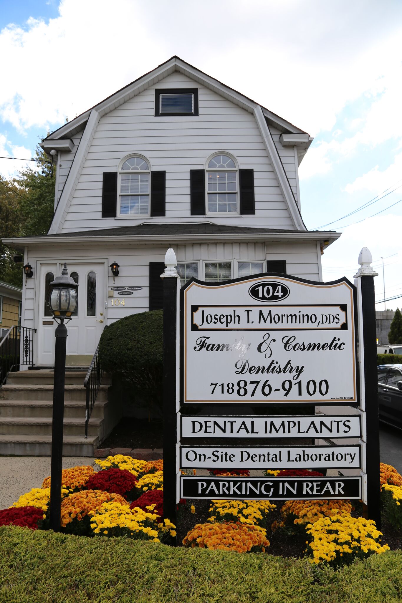 The office of Dr. Joseph T. Mormino, DDS