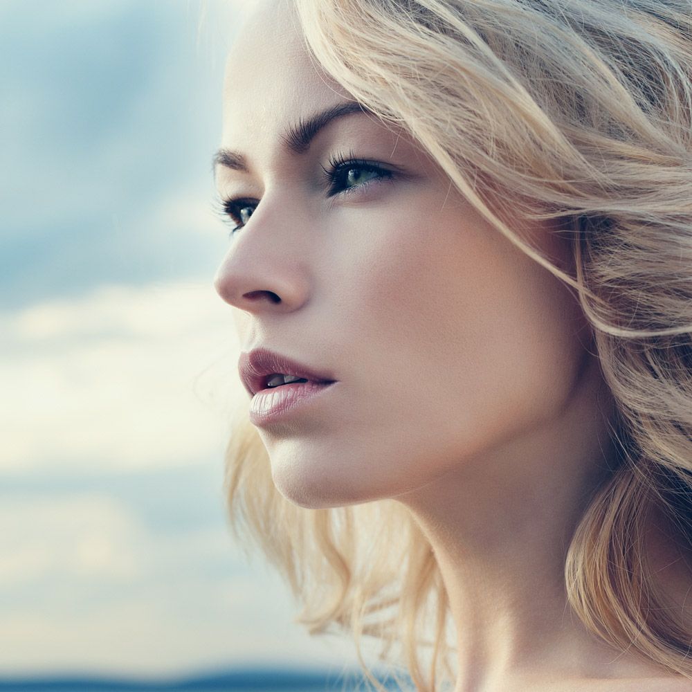 woman's face