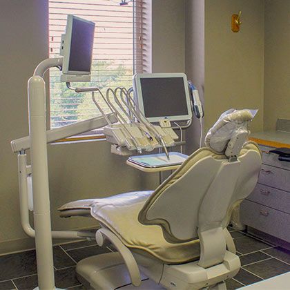 Dental exam room