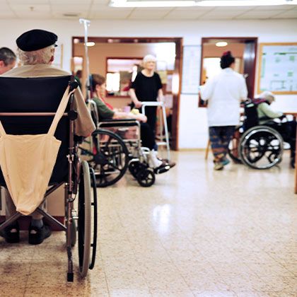 Inside of nursing home