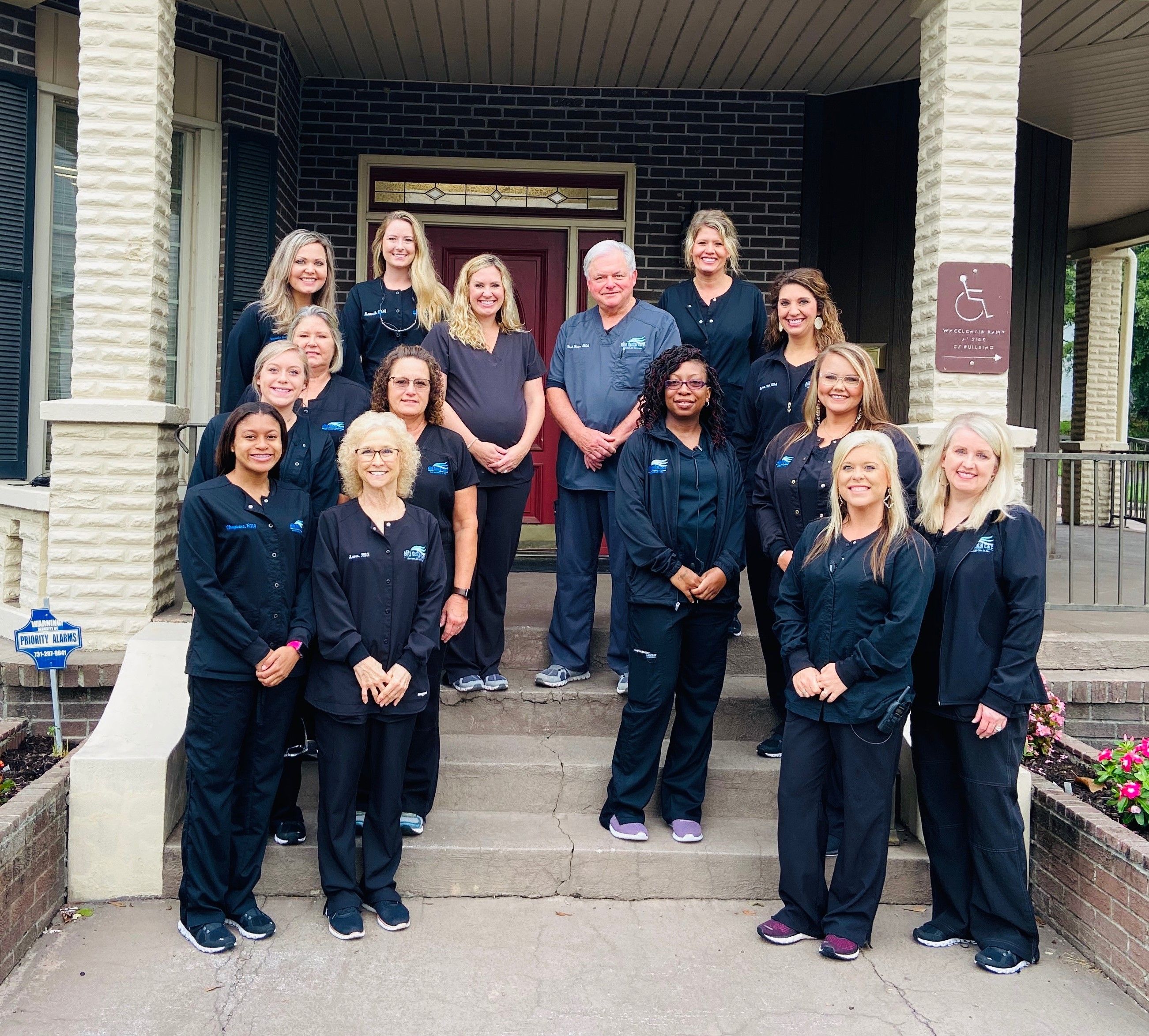 dentist in dyersburg, team photo