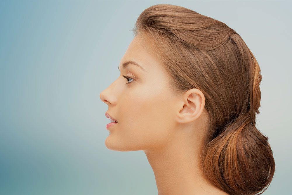 Woman's profile