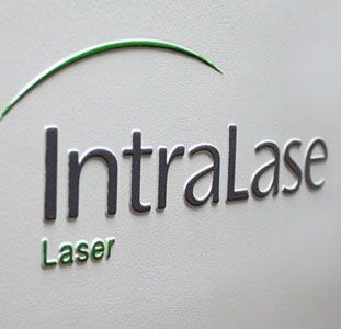 IntraLaser sign
