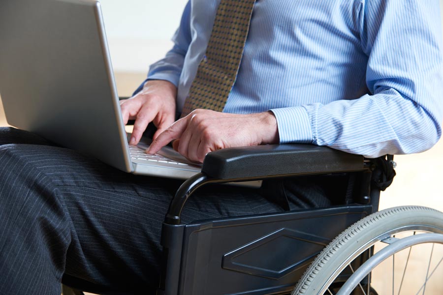 image of individual with a disability