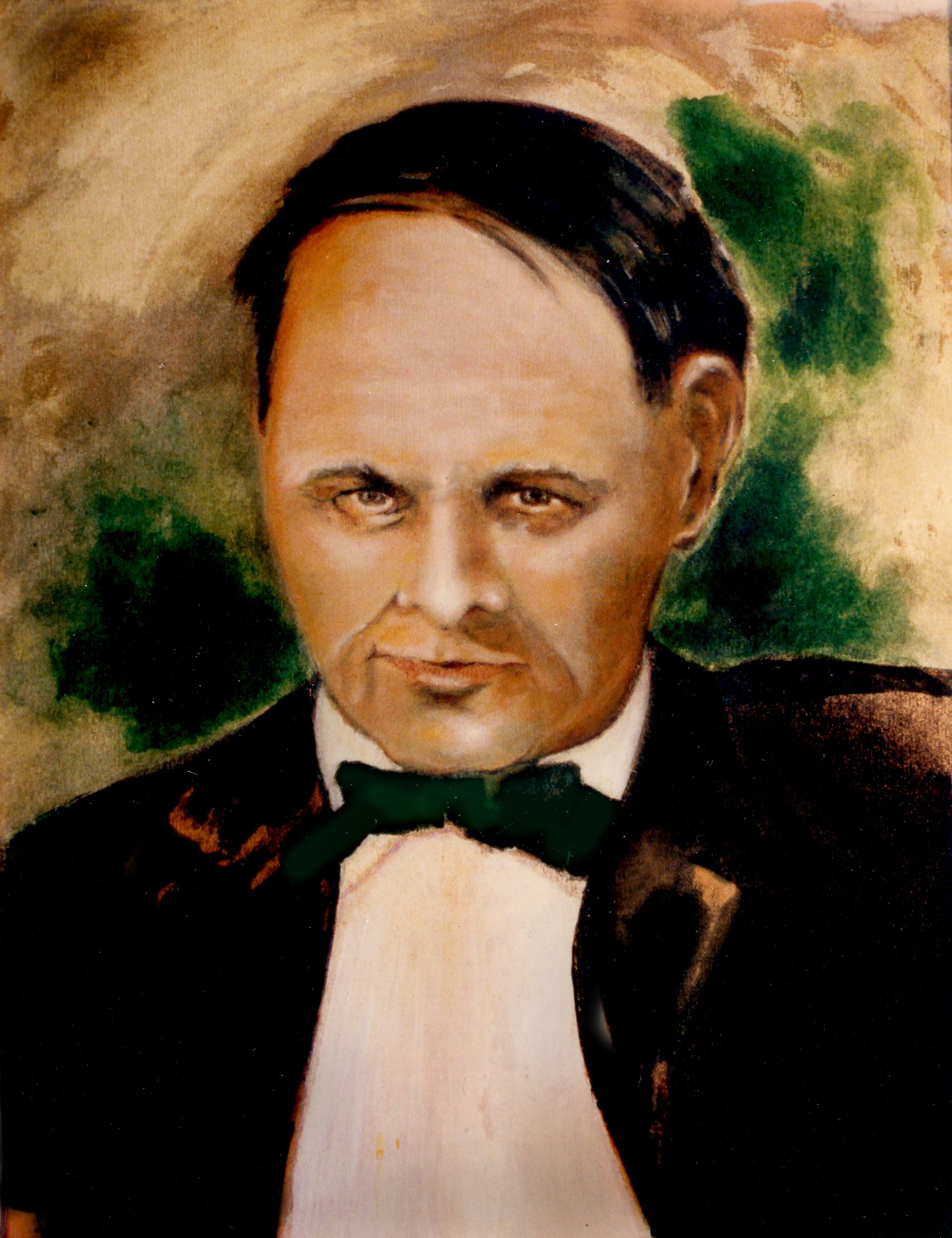 Portrait of Clarence Darrow. Young.