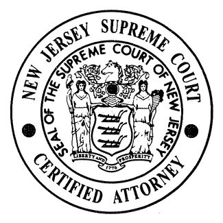 New Jersey Supreme Court Certified Attorney