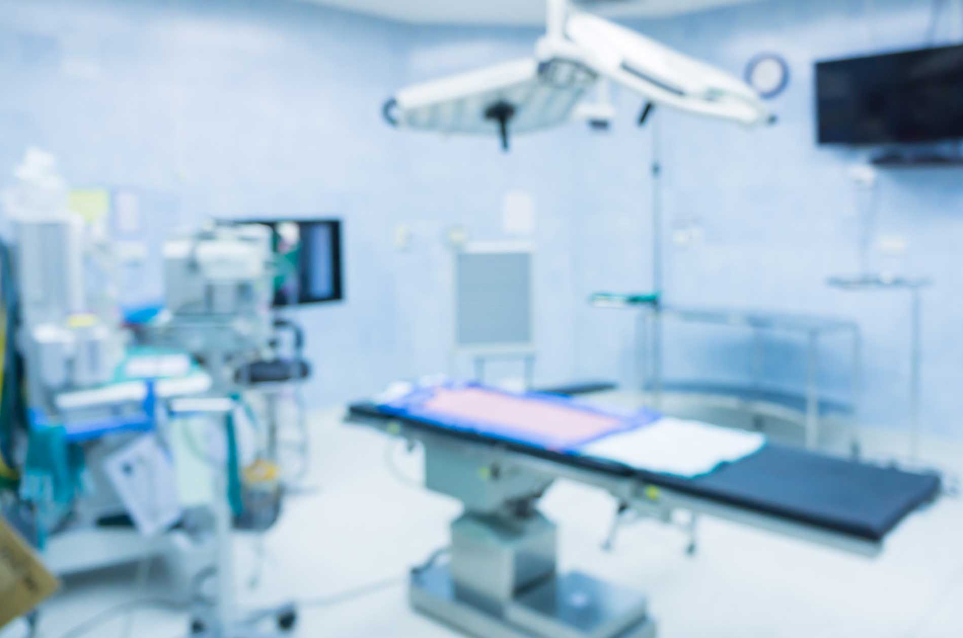 Interior of an operating room