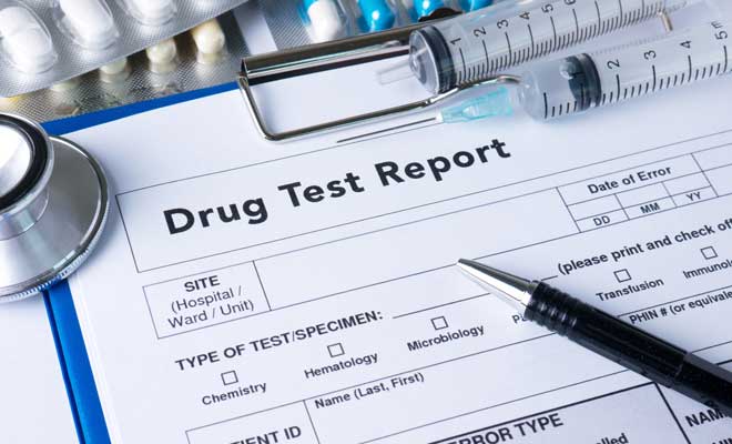 drug test report