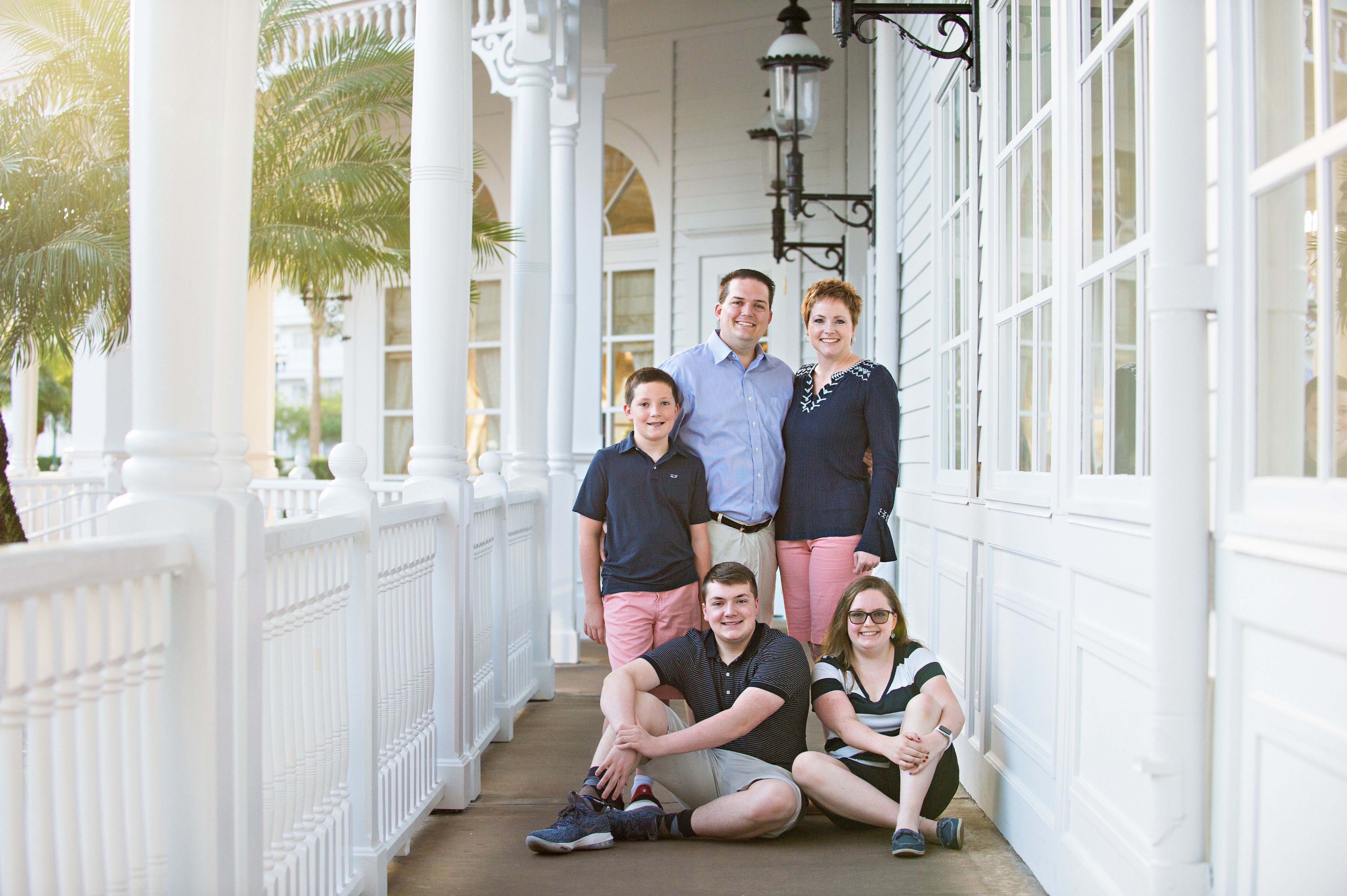 Dr. Hulme and family