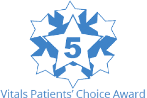 Vitals Patient's Choice Award logo