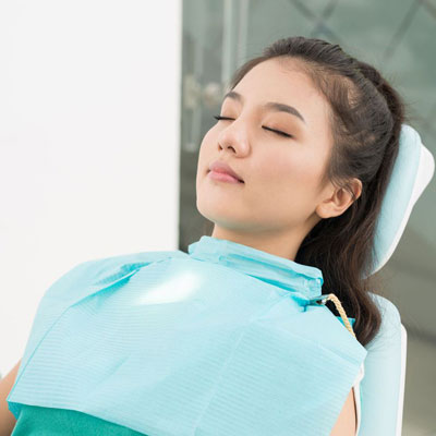 Sedation dentistry patient