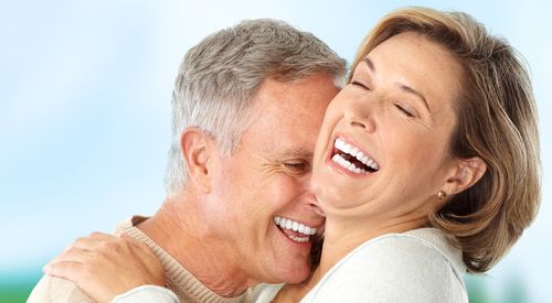 laughing couple