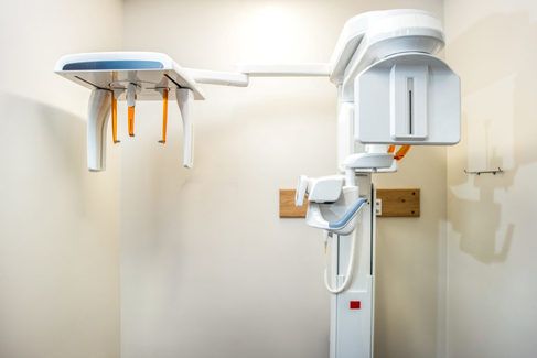 Image of digital x-ray machine used as part of menu of general dentistry options to aid in dental care. 